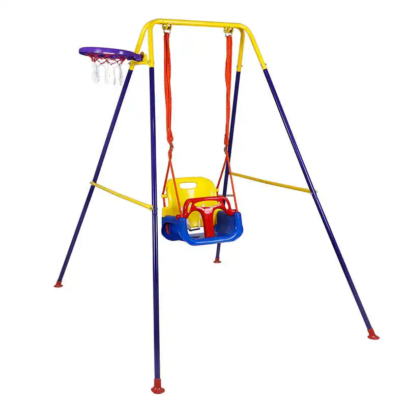 3 in 1 Toddler Swing Set,Baby Swing with Safety Belt,Indoor/Outdoor,Kids Swing Seat with Sturdy Metal Stand for Playground
3 in 1 Toddler Swing Set,Baby Swing with Safety Belt,Indoor/Outdoor,Kids Swing Seat with Sturdy Metal Stand for Playground