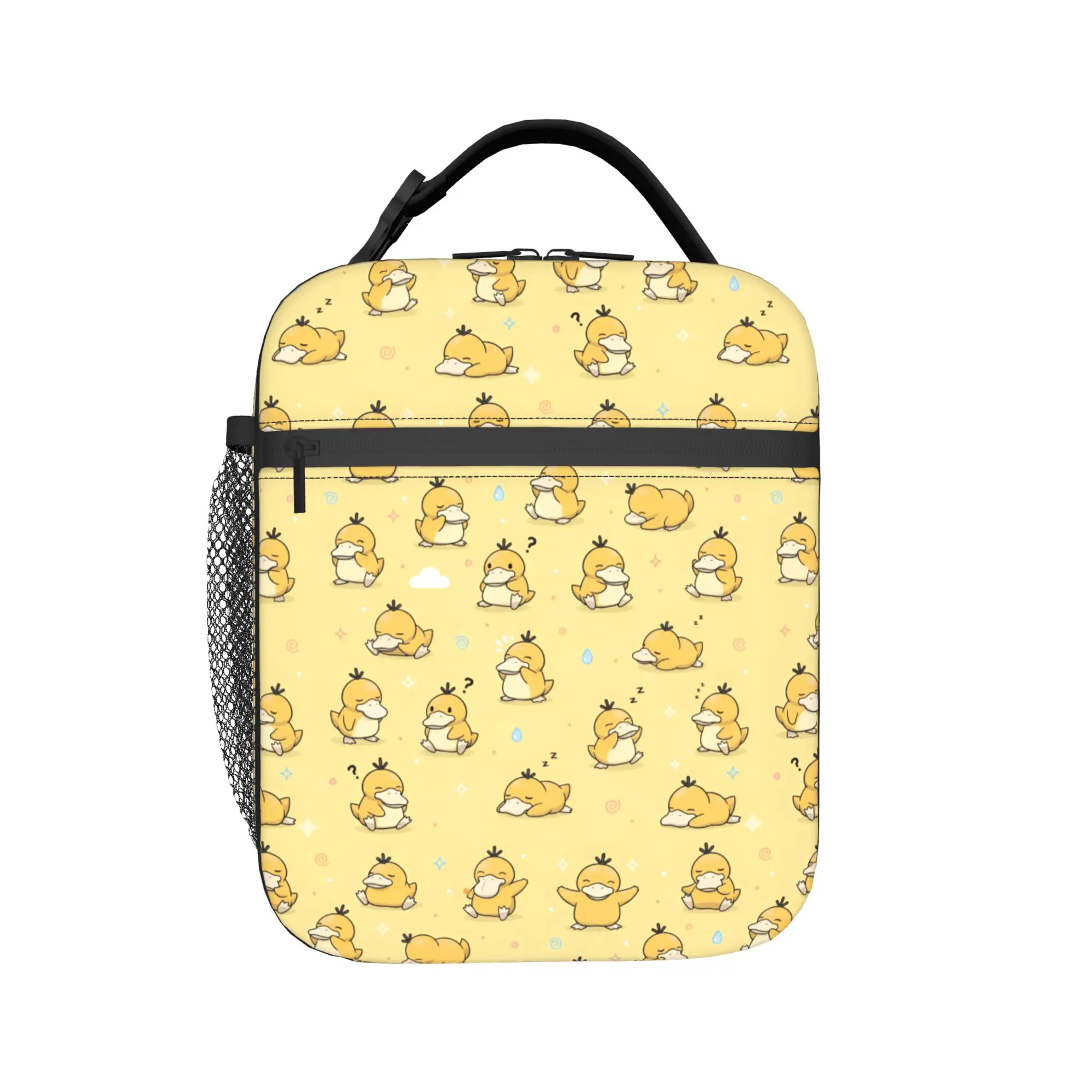 Custom P-Psyducks Insulated Lunch Bags for Work School Cartoon Portable Thermal Cooler Bento Box Unisex
Custom P-Psyducks Insulated Lunch Bags for Work School Cartoon Portable Thermal Cooler Bento Box Unisex