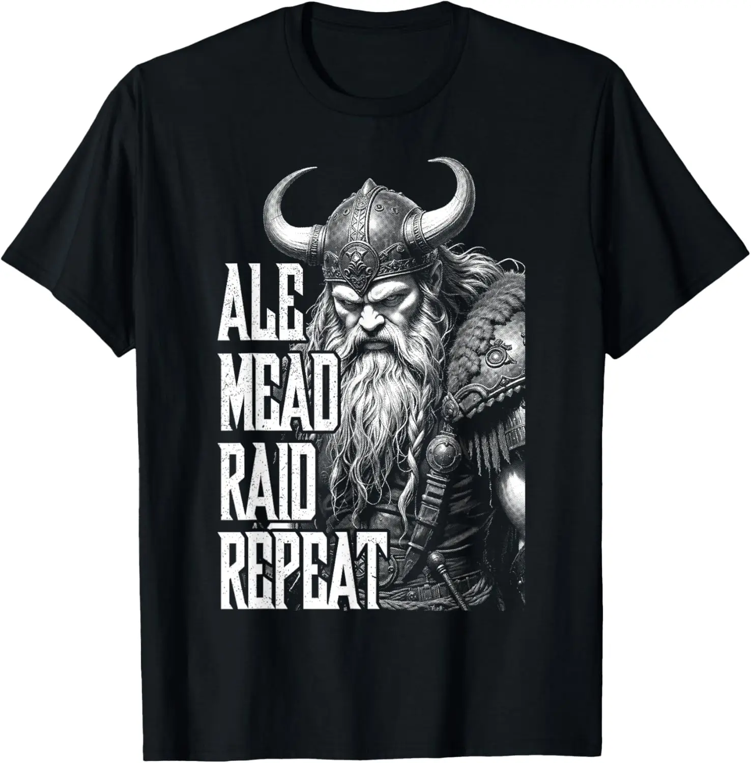 Ale Mead Raid Repeat Nordic Warrior Valhalla T-Shirt 100% Cotton O-Neck Short Sleeve Summer Casual Mens T-shirt Streetwear
Ale Mead Raid Repeat Nordic Warrior Valhalla T-Shirt 100% Cotton O-Neck Short Sleeve Summer Casual Mens T-shirt Streetwear