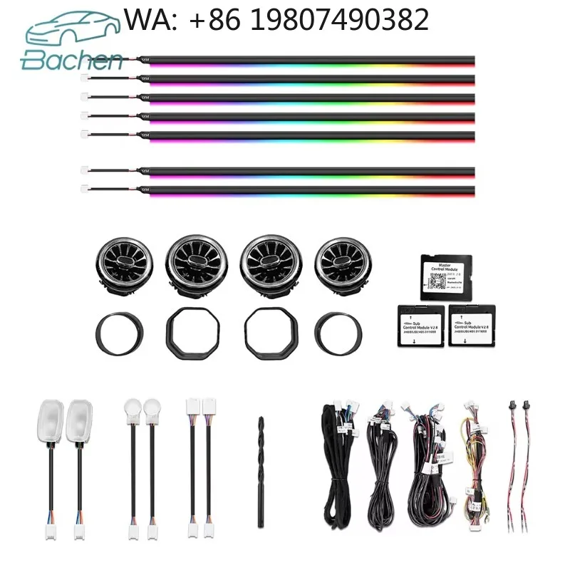 Upgrade LED Outlet Air Car Interior Ambient Lighting for Sprinter W907 2019-2025 Airvent Decoration Accessories
Upgrade LED Outlet Air Car Interior Ambient Lighting for Sprinter W907 2019-2025 Airvent Decoration Accessories