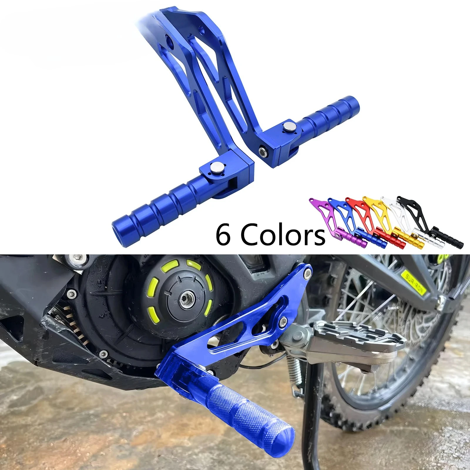 Для Sur-Ron Light Bee X S Электрический велосипед для грязи, мотоцикл с ЧПУ, задний пассажирский подножка, кронштейн для педали для Segway X160 X260
Для Sur-Ron Light Bee X S Электрический велосипед для грязи, мотоцикл с ЧПУ, задний пассажирский подножка, кронштейн для педали для Segway X160 X260