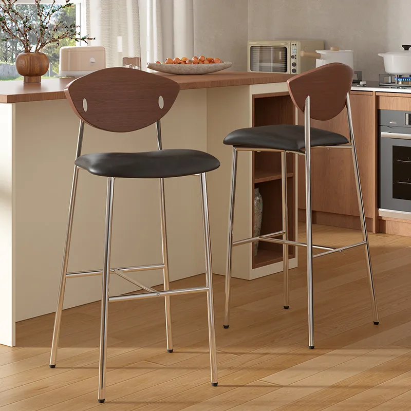 Minimalist Modern Bar Chairs Nordic Designer Wood Counter Relaxing Barstools Comfortable Aesthetic Banqueta Unique Furniture
Minimalist Modern Bar Chairs Nordic Designer Wood Counter Relaxing Barstools Comfortable Aesthetic Banqueta Unique Furniture