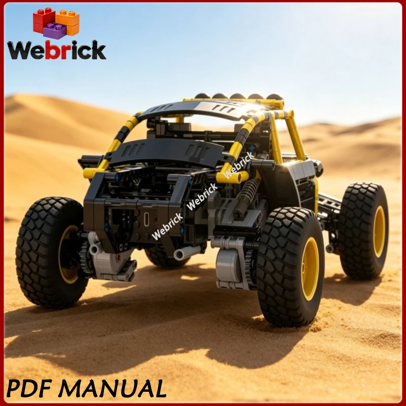 Vintage Desert Racing Bug Car Building Blocks Creative Assembly Vehicle Model Toy for Kids
Vintage Desert Racing Bug Car Building Blocks Creative Assembly Vehicle Model Toy for Kids