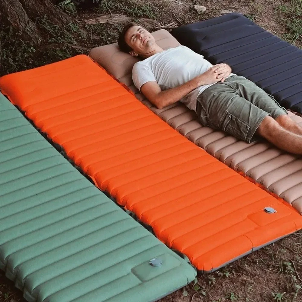 Ultralight Thick Sleeping Pad TPU Nylon Self-inflating with Built-in Foot Pump for Camping Hiking Travel Outdoor Compact
Ultralight Thick Sleeping Pad TPU Nylon Self-inflating with Built-in Foot Pump for Camping Hiking Travel Outdoor Compact