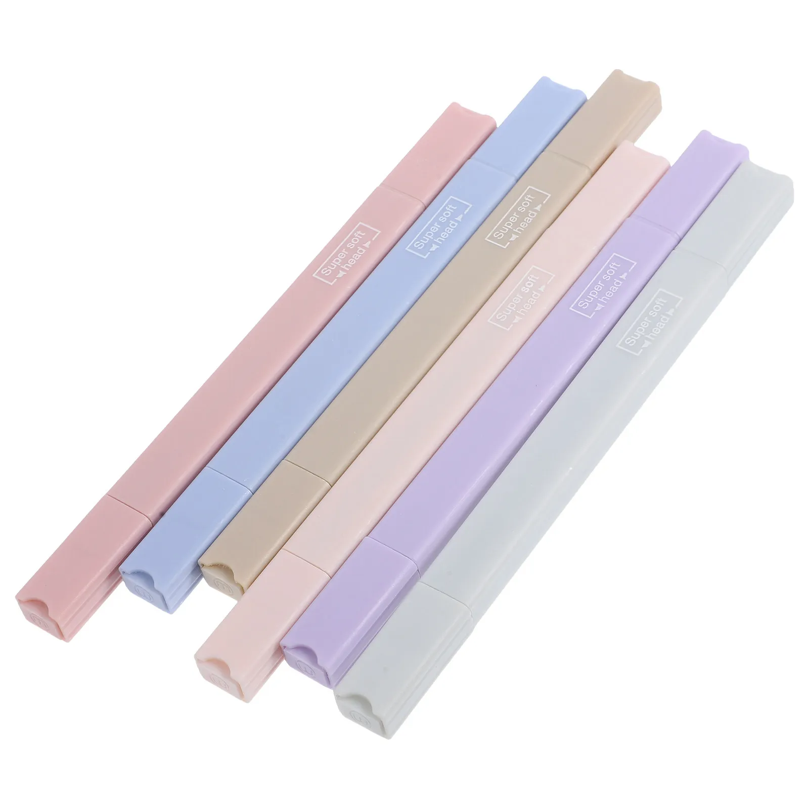 6Pcs Highlighters Plastic Marker Pens Colorful Smooth Writing Study Office Note Marking Pens for Students Teachers
6Pcs Highlighters Plastic Marker Pens Colorful Smooth Writing Study Office Note Marking Pens for Students Teachers