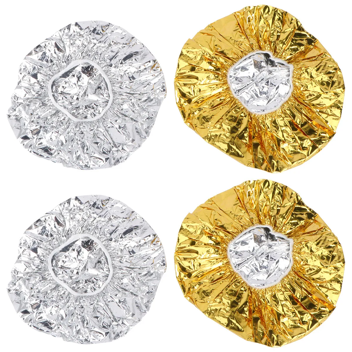 4Pcs Disposable Hair Coloring Cap Aluminum Foil Heat Retention Cap for Deep Conditioning Heat Therapy At Home Salon
4Pcs Disposable Hair Coloring Cap Aluminum Foil Heat Retention Cap for Deep Conditioning Heat Therapy At Home Salon