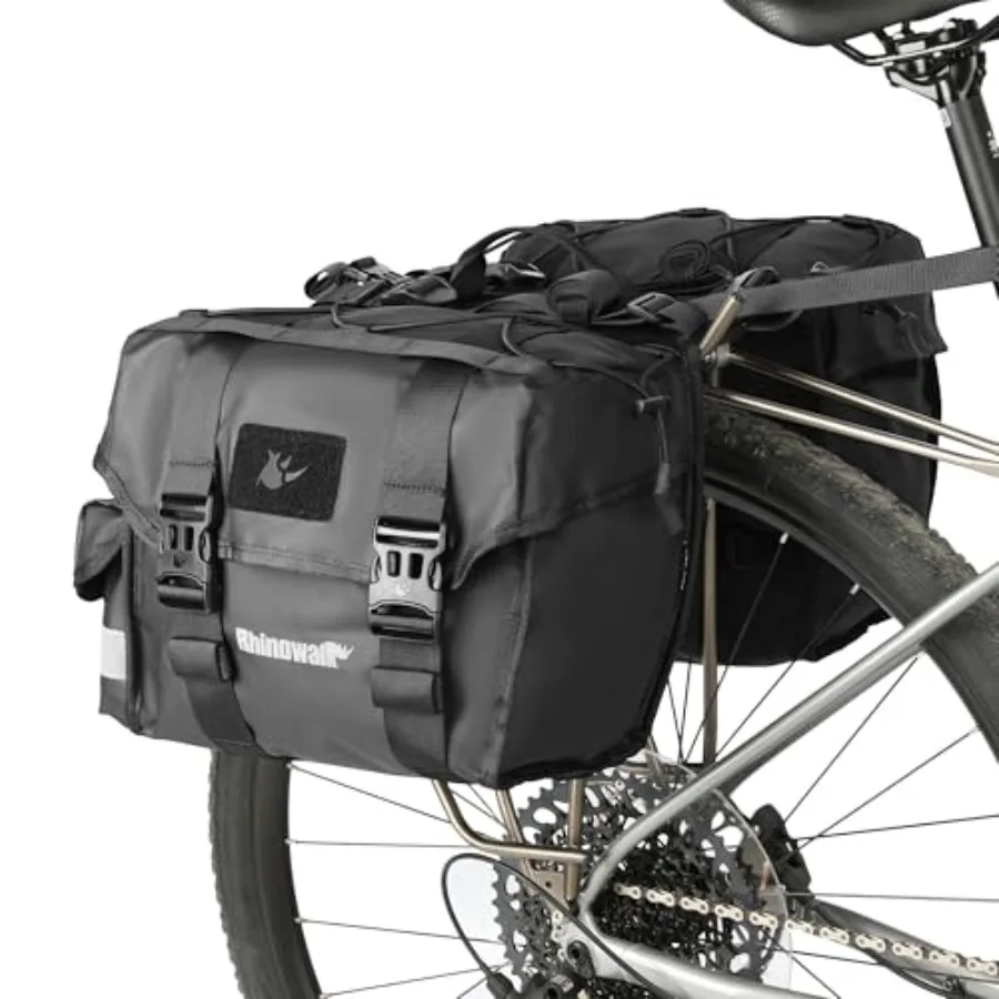 Bike Pannier Bag 22L Double Pannier Bags Saddle Bags for Rear Rack Bicycles With Carrying Handle Professional Cycling Accessori
Bike Pannier Bag 22L Double Pannier Bags Saddle Bags for Rear Rack Bicycles With Carrying Handle Professional Cycling Accessori