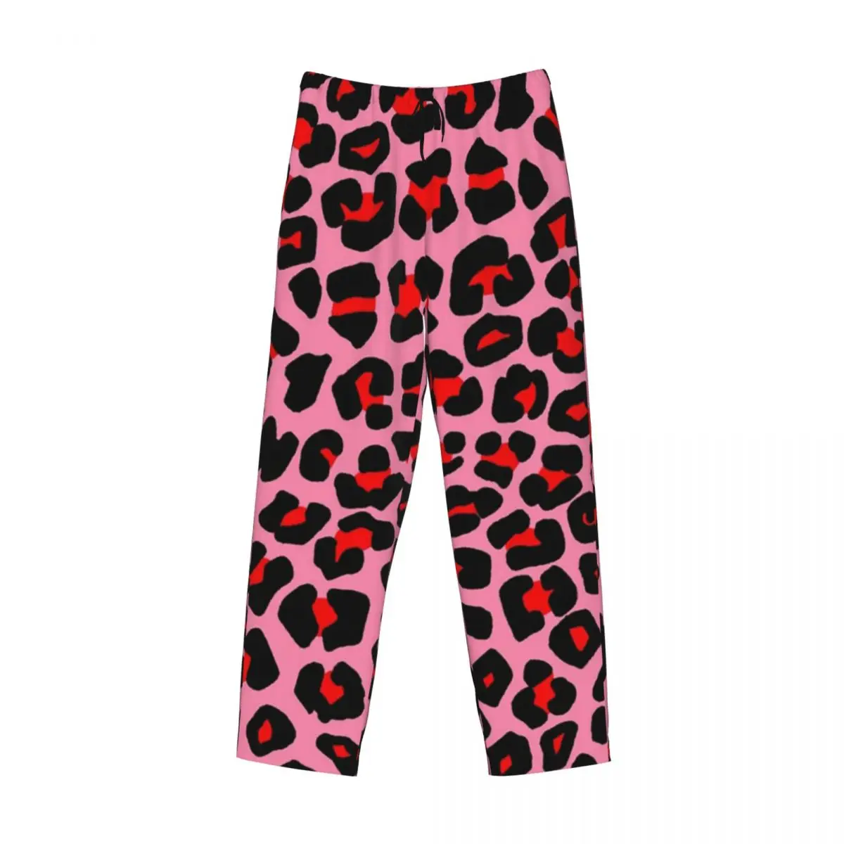 Custom Red Leopard Print Spots On Pink Pajama Pants Men Sleepwear Sleep Lounge Bottoms with Pockets
Custom Red Leopard Print Spots On Pink Pajama Pants Men Sleepwear Sleep Lounge Bottoms with Pockets
