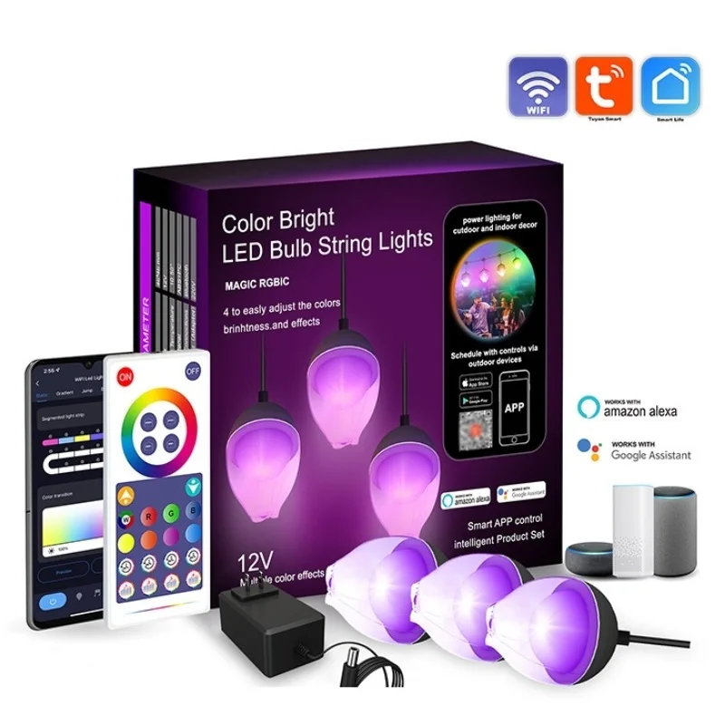 Светодиодная уличная гирлянда RGB Smart Bluetooth APP, музыкальная сказочная гирлянда, украшение для рождества, вечеринки, свадьбы, сада
Светодиодная уличная гирлянда RGB Smart Bluetooth APP, музыкальная сказочная гирлянда, украшение для рождества, вечеринки, свадьбы, сада