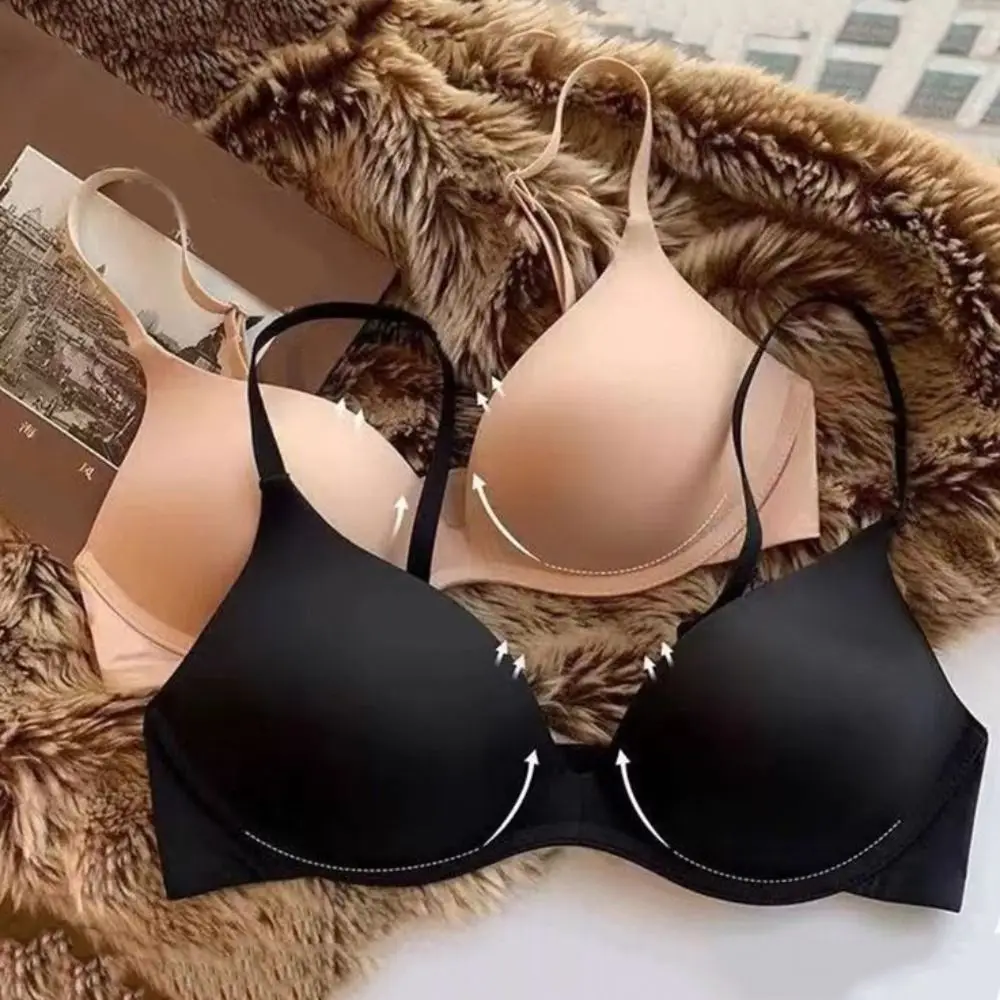 Comfortable Adjustable Push Up Bra Shockproof Anti-sagging Wireless Deep V Bra Lingerie Seamless Underwear Summer
Comfortable Adjustable Push Up Bra Shockproof Anti-sagging Wireless Deep V Bra Lingerie Seamless Underwear Summer