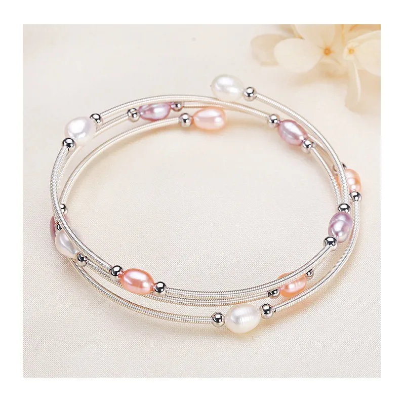 Simple and Exquisite Freshwater Pearl Water Drop Bracelet Handmade Copper Gold-plated Winding Bracelet Bracelet Jewelry
Simple and Exquisite Freshwater Pearl Water Drop Bracelet Handmade Copper Gold-plated Winding Bracelet Bracelet Jewelry