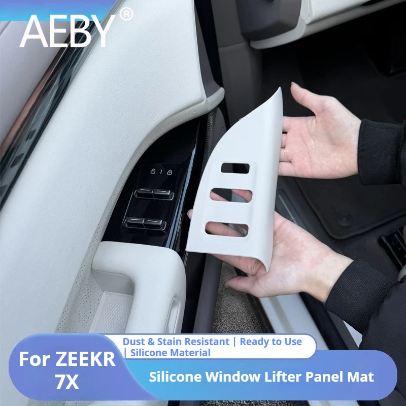 AEBY For ZEEKR 7X 2024 2025 Door Window Switch Protector Film Matte Black Anti-Scratch Panel Guard Interior Car Accessories
AEBY For ZEEKR 7X 2024 2025 Door Window Switch Protector Film Matte Black Anti-Scratch Panel Guard Interior Car Accessories