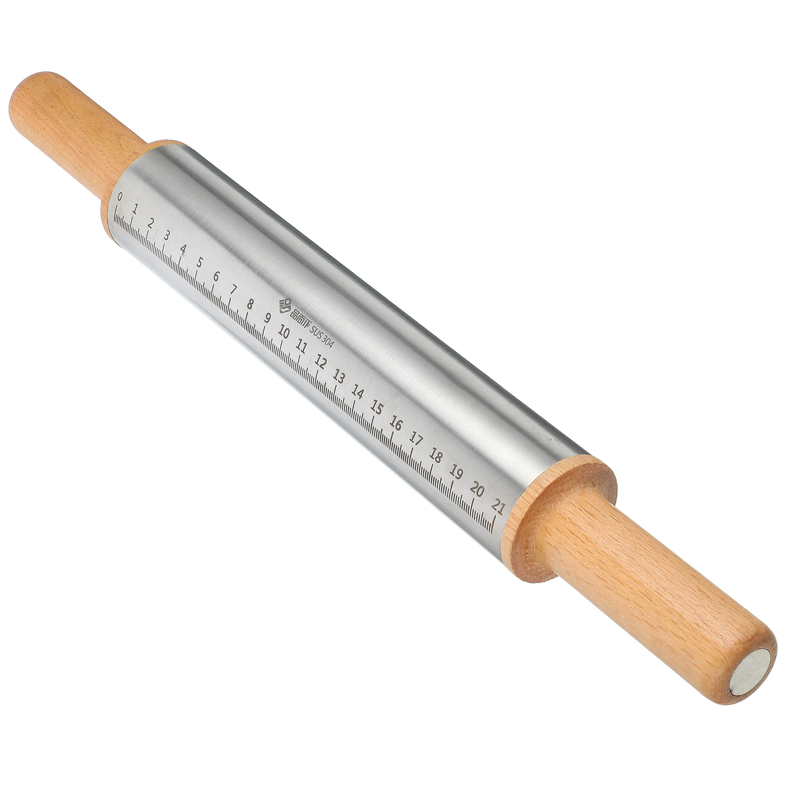 Stainless Steel Rolling Pin Roller Large Metal Baking Pizza Kitchen Beech 304 Grade Non Deform Pastry Tool
Stainless Steel Rolling Pin Roller Large Metal Baking Pizza Kitchen Beech 304 Grade Non Deform Pastry Tool