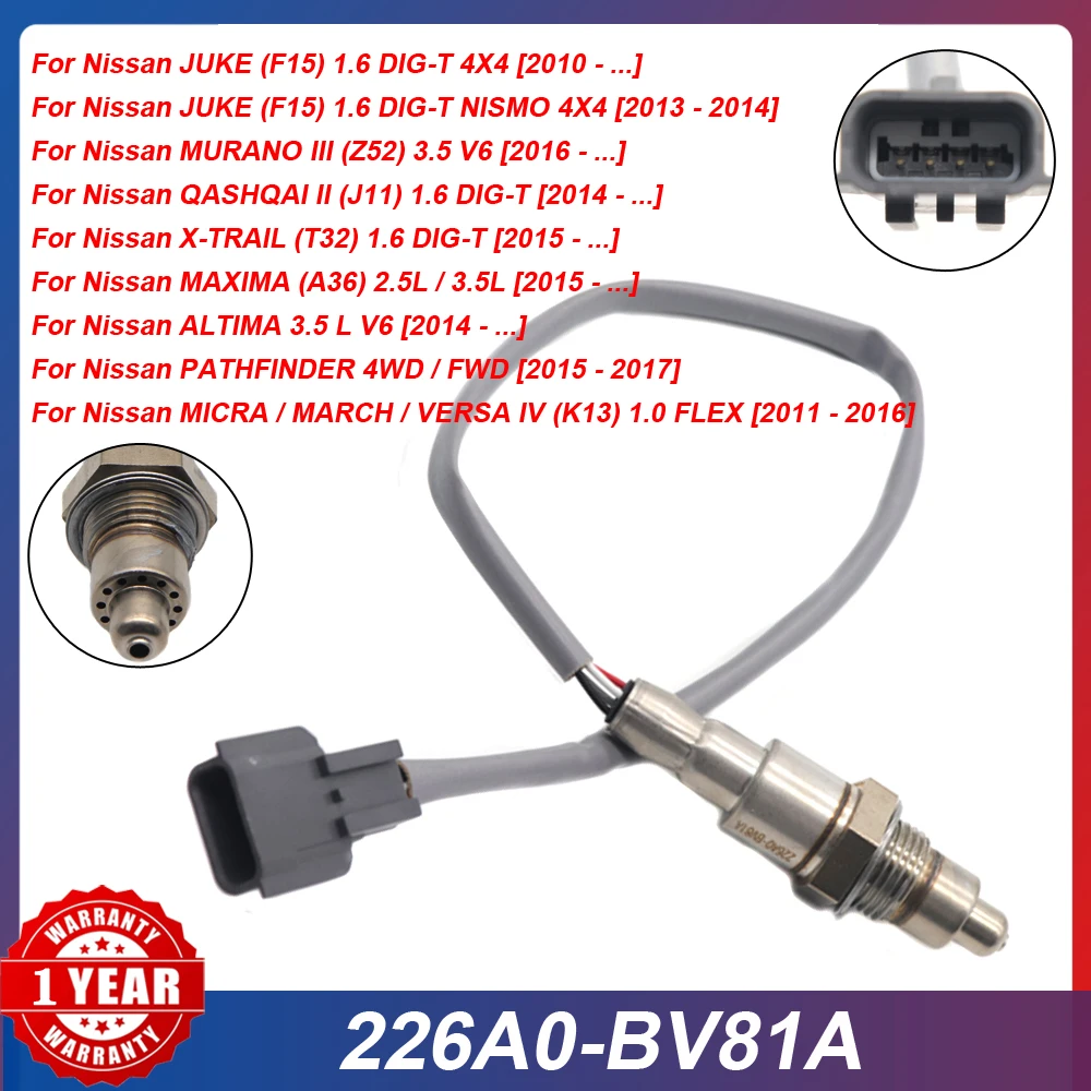 0258030313 Лямбда-зонд кислорода O2 вниз автомобиля 0258030314 Для Nissan Juke F15 X-Trail T32 Qashqai J11 1.6 DIG-T новый
0258030313 Лямбда-зонд кислорода O2 вниз автомобиля 0258030314 Для Nissan Juke F15 X-Trail T32 Qashqai J11 1.6 DIG-T новый