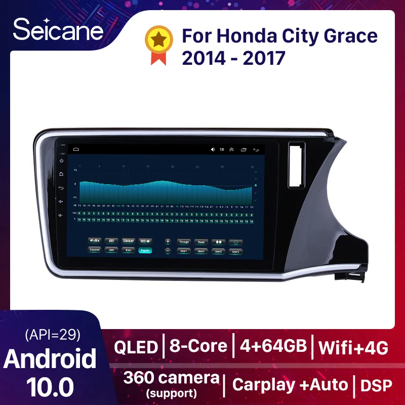 Carplay Car Radio Multimedia Video Player For Honda City Grace 2014 - 2017 Head Unit Android Auto Navigation GPS Audio Autoradio
Carplay Car Radio Multimedia Video Player For Honda City Grace 2014 - 2017 Head Unit Android Auto Navigation GPS Audio Autoradio