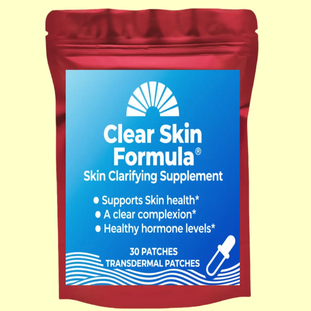 Clear Skin Vitamins Transdermal Patches For Oily Skin, Breakouts And Zits, Detox Cleanse 30 Patches
Clear Skin Vitamins Transdermal Patches For Oily Skin, Breakouts And Zits, Detox Cleanse 30 Patches