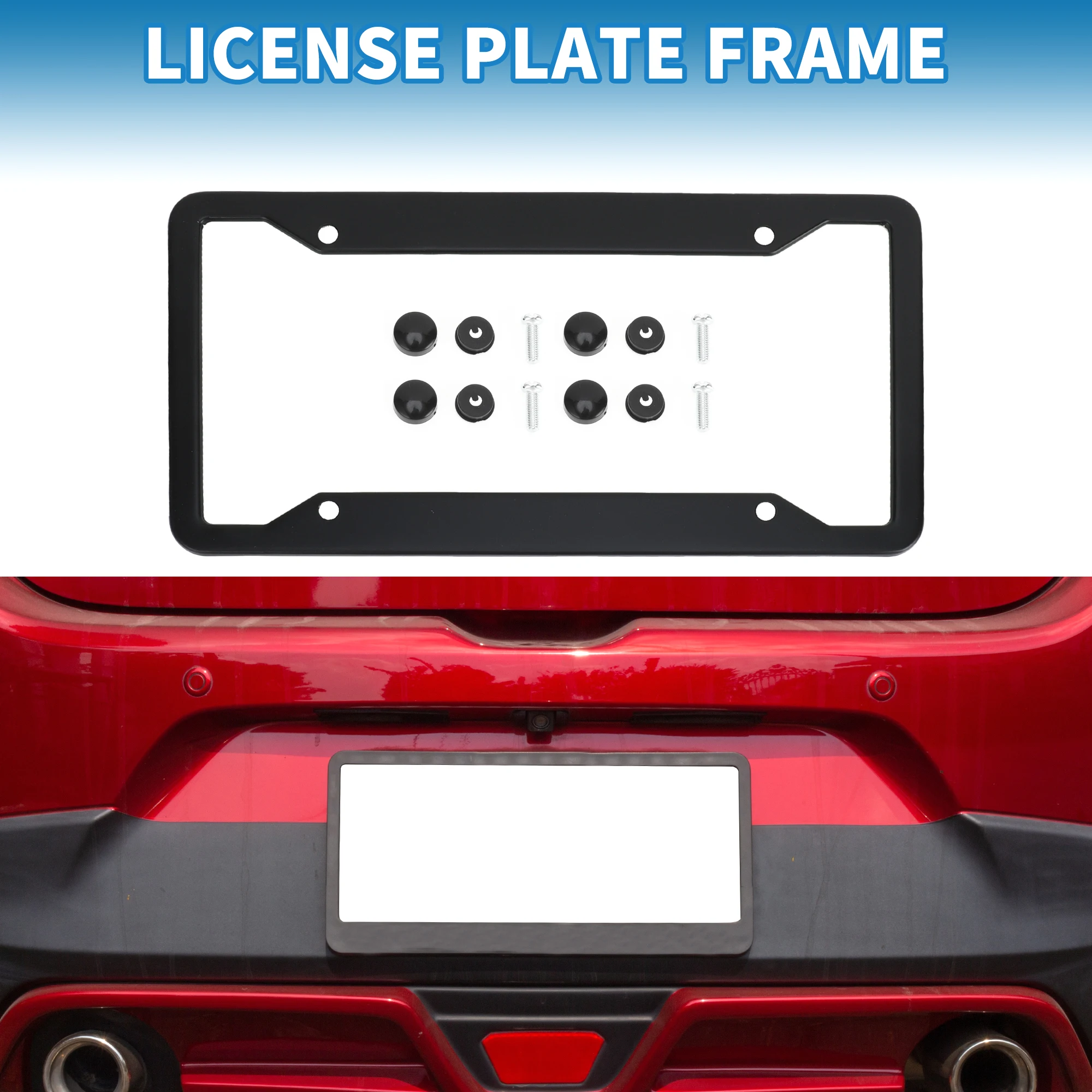 UXCELL Stainless Steel License Plate Holder Durable Metal License Plate Cover Red Car Exterior Decoration License Plate Frame
UXCELL Stainless Steel License Plate Holder Durable Metal License Plate Cover Red Car Exterior Decoration License Plate Frame