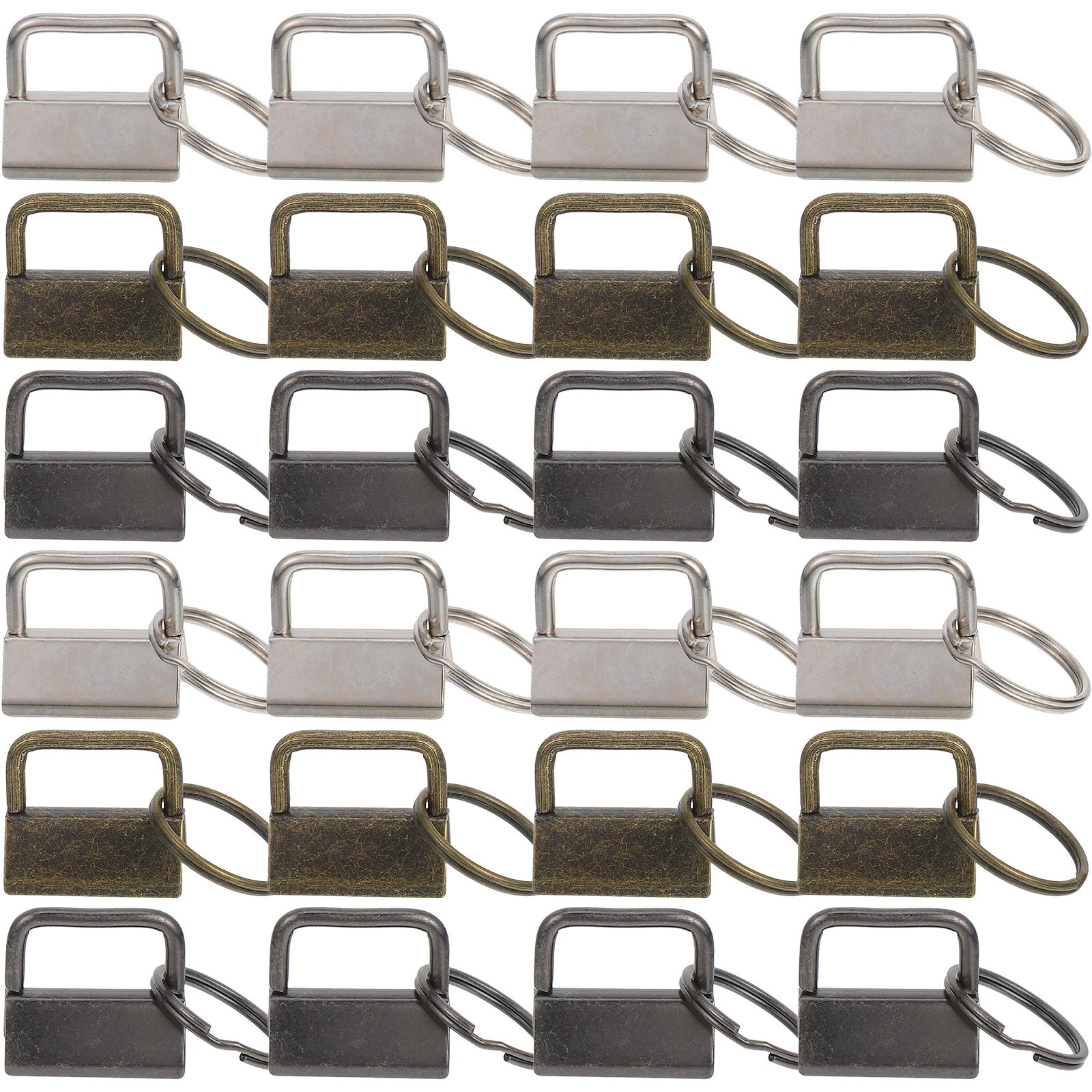 150pcs Tail Clamp Keychain Fob Hardware 25mm Durable Metal Keyring Suitable Belts Handbags Webbing Crafts Lanyards Wristlets
150pcs Tail Clamp Keychain Fob Hardware 25mm Durable Metal Keyring Suitable Belts Handbags Webbing Crafts Lanyards Wristlets