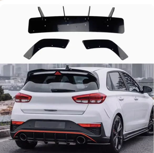 For Hyundai I30N MK3 MK3.5 Hatchback 2017-2023 ABS Matte Black Rear Bumper Trunk Lip Diffuser Spoiler Cover
For Hyundai I30N MK3 MK3.5 Hatchback 2017-2023 ABS Matte Black Rear Bumper Trunk Lip Diffuser Spoiler Cover