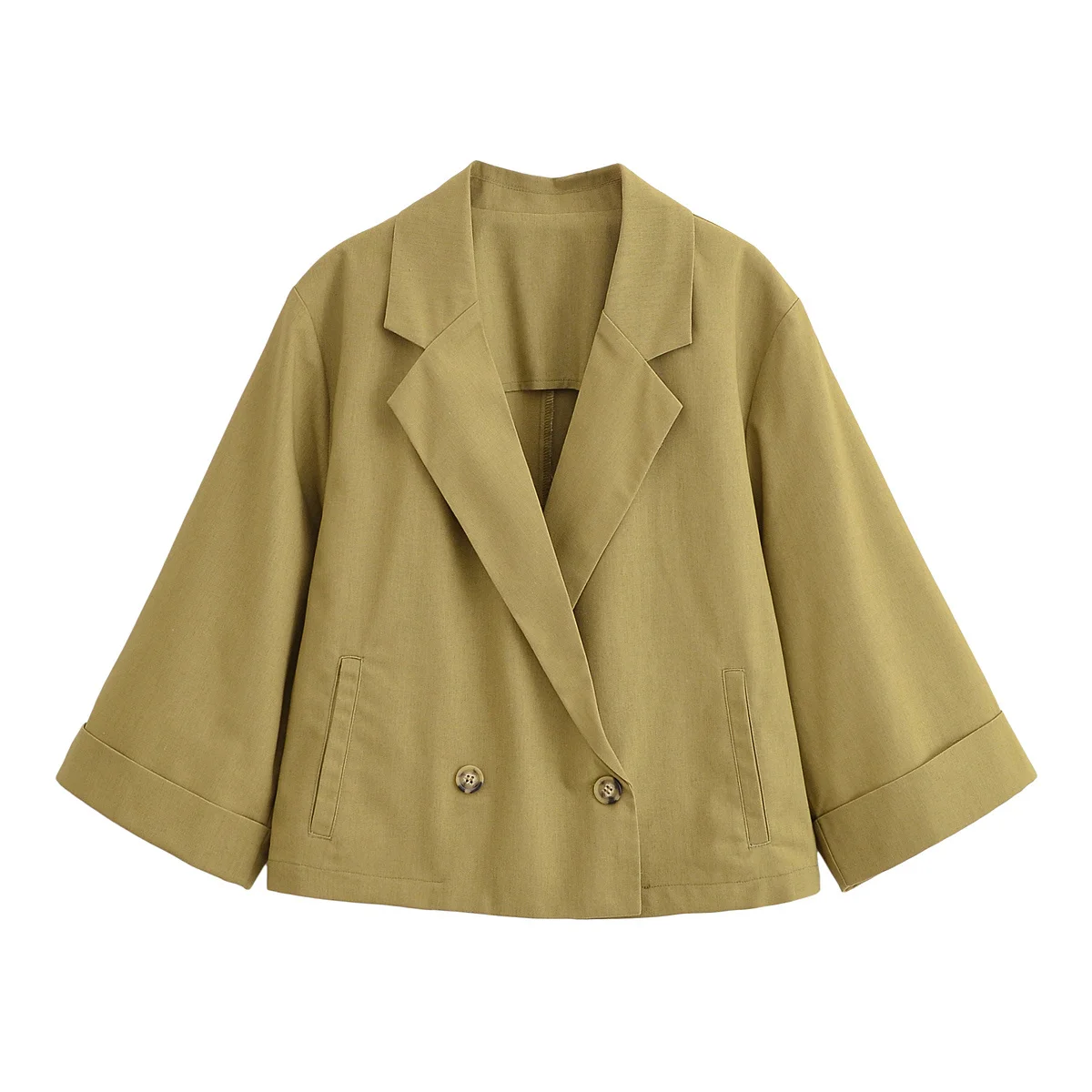 Topenomi Casual Lazer Coats Women Autumn New Simple Notched Collar Loose Short Jackets Simple Fashion Versatile Long Sleeve Tops
Topenomi Casual Lazer Coats Women Autumn New Simple Notched Collar Loose Short Jackets Simple Fashion Versatile Long Sleeve Tops