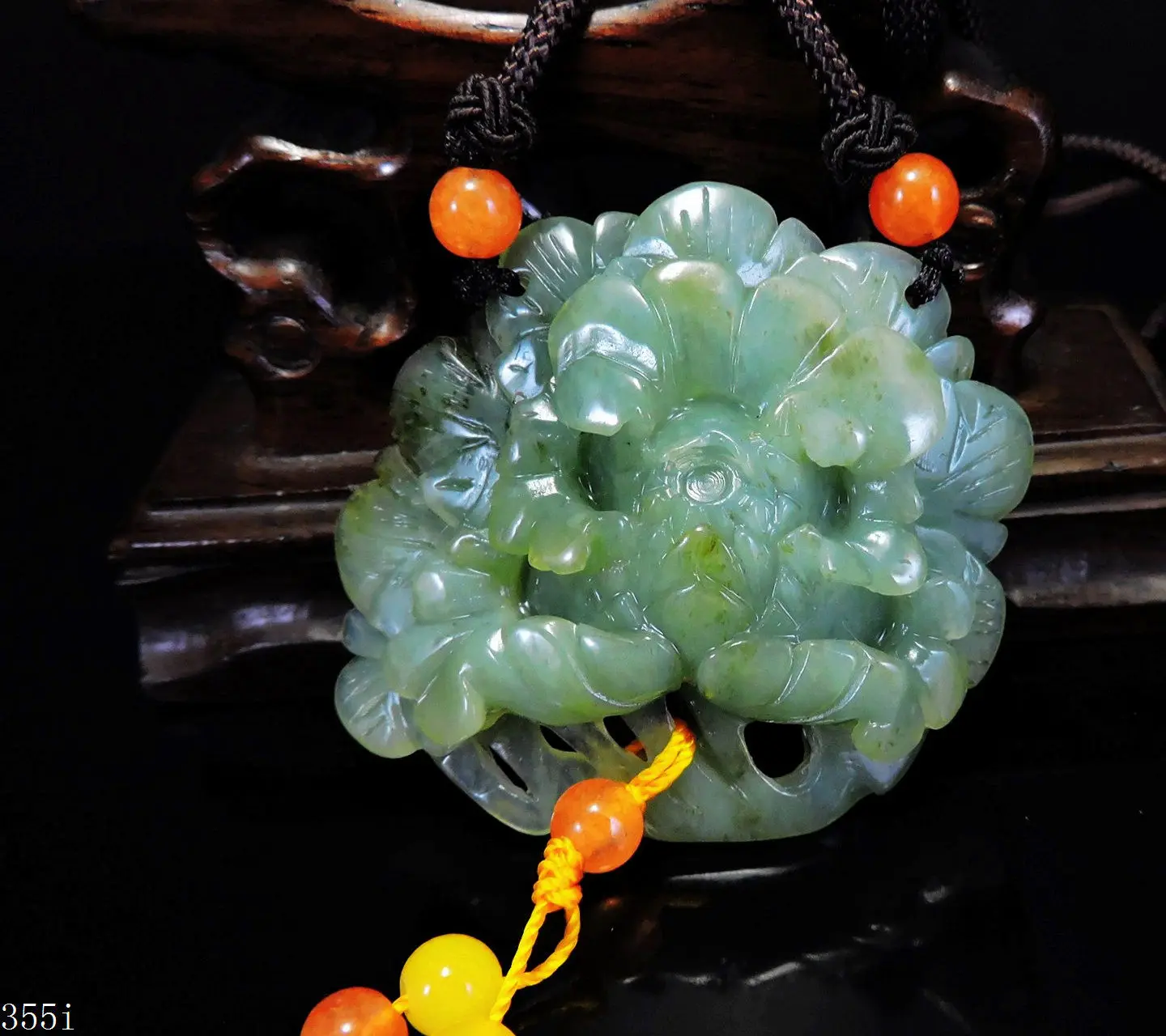 Jade Jewelry Natural Jade Pendant Necklace Hand-Carved peony flower Jadeite Necklace Pendant Gift No Treatment 355i
Jade Jewelry Natural Jade Pendant Necklace Hand-Carved peony flower Jadeite Necklace Pendant Gift No Treatment 355i