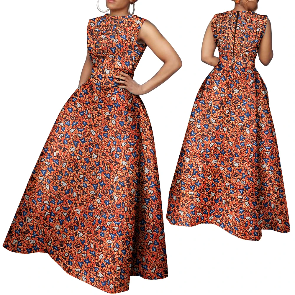 BintaRealWax Weave Hollow Out African Women Dresses Sexy Real Wax Print Clothing Sleeveless Dress for Lady WY1487
BintaRealWax Weave Hollow Out African Women Dresses Sexy Real Wax Print Clothing Sleeveless Dress for Lady WY1487