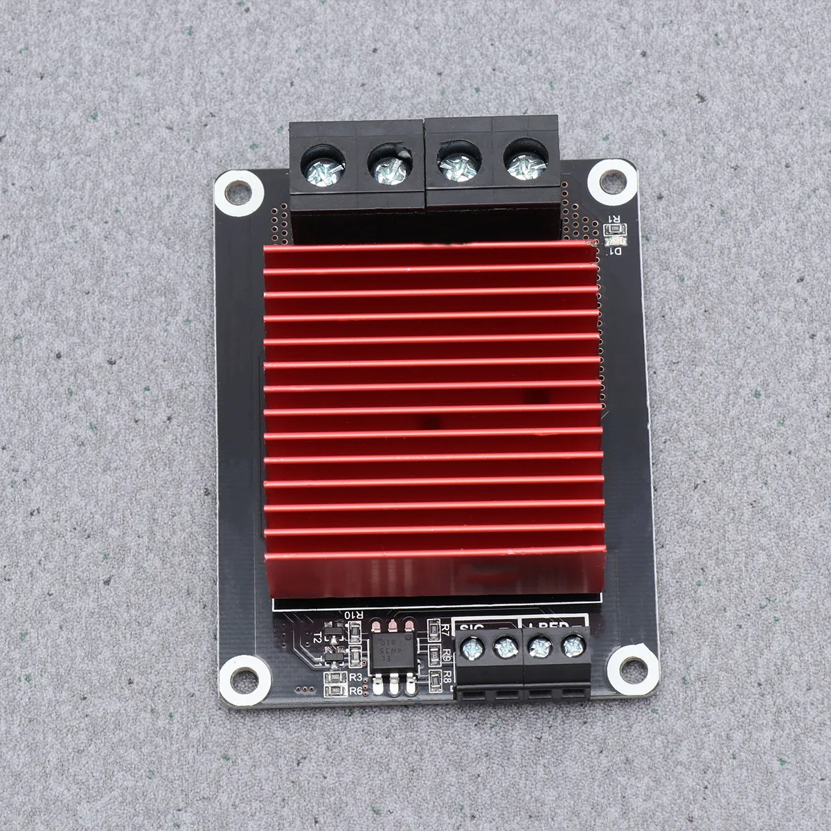 High Power 30A Heated Bed Module for 3D Printer with Large Heatsink 5-24V Signal Control Compatible with Ramp1.4 Heatbed 3D
High Power 30A Heated Bed Module for 3D Printer with Large Heatsink 5-24V Signal Control Compatible with Ramp1.4 Heatbed 3D