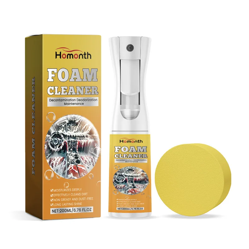 Auto Multi-Purpose Foam Cleaner EDTA Disodium Lauryl Ether 7 Deep Cleans Removes Internal Dirt Restores Surface Shine
Auto Multi-Purpose Foam Cleaner EDTA Disodium Lauryl Ether 7 Deep Cleans Removes Internal Dirt Restores Surface Shine