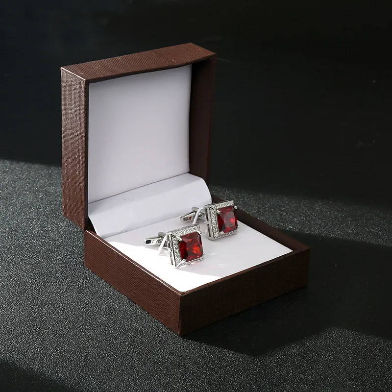 Square French Shirts Cufflinks Tie Clip Box Men's Jewelry Packaging Display Box Multi-color Can Choose Gifts Boxes
Square French Shirts Cufflinks Tie Clip Box Men's Jewelry Packaging Display Box Multi-color Can Choose Gifts Boxes