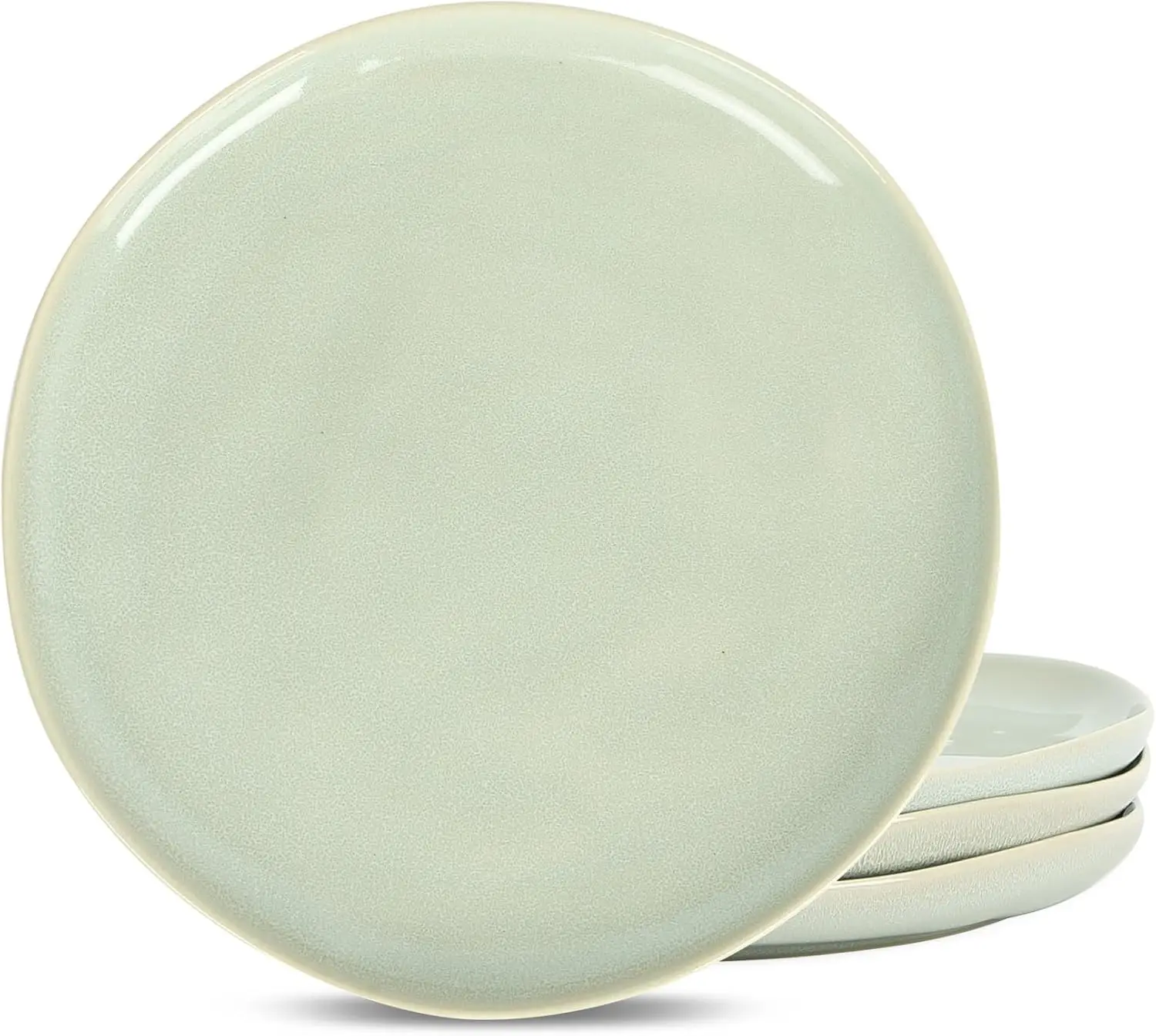 Mirella 4-Piece Dinner Plate Set Stoneware, Dishwasher and Microwave Safe, Light Green
Mirella 4-Piece Dinner Plate Set Stoneware, Dishwasher and Microwave Safe, Light Green