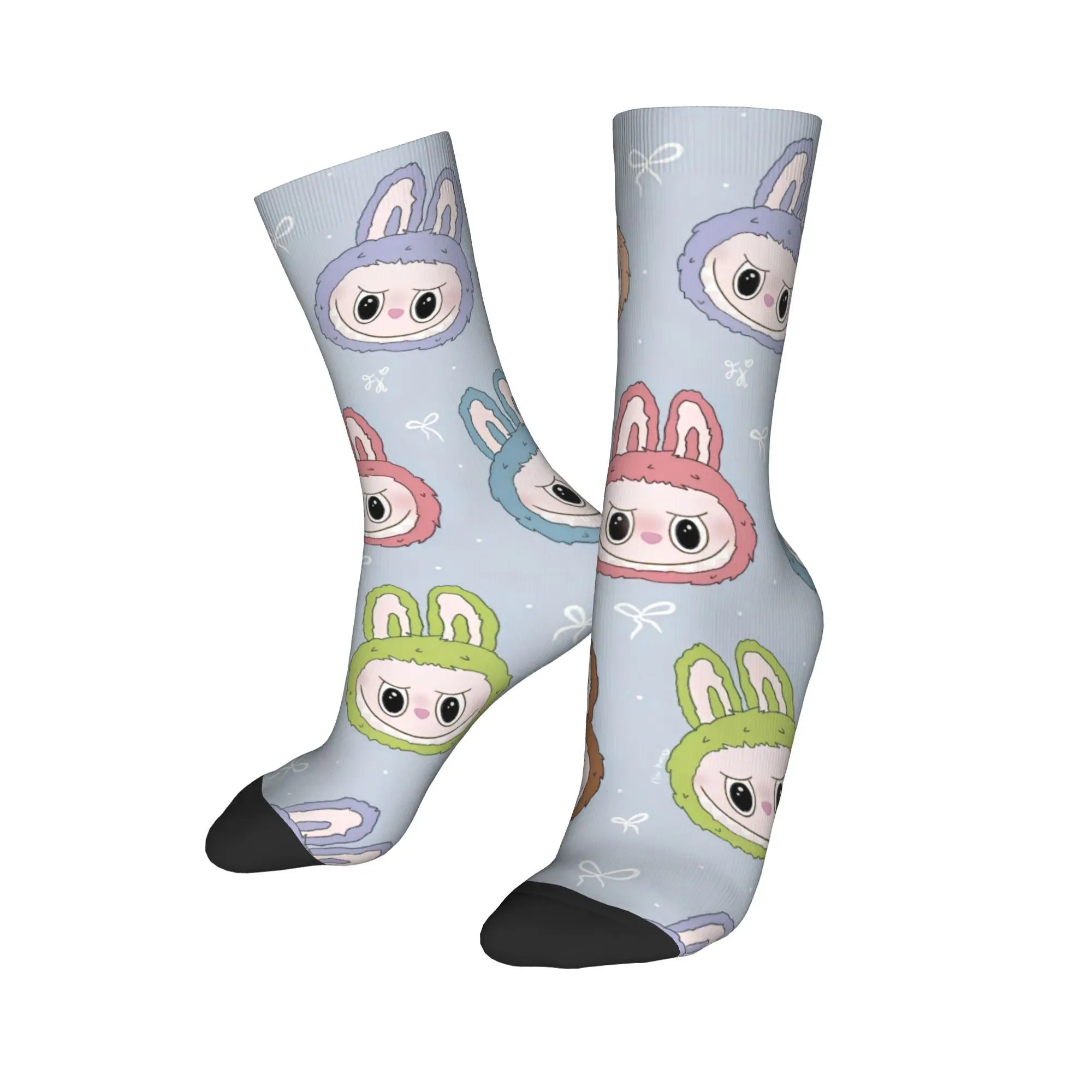 LABUBU Cartoon Socks Men Women Polyester Funny Happy Cute Monsters Socks Hip Hop Spring Summer Autumn Winter Middle Tube Socks
LABUBU Cartoon Socks Men Women Polyester Funny Happy Cute Monsters Socks Hip Hop Spring Summer Autumn Winter Middle Tube Socks