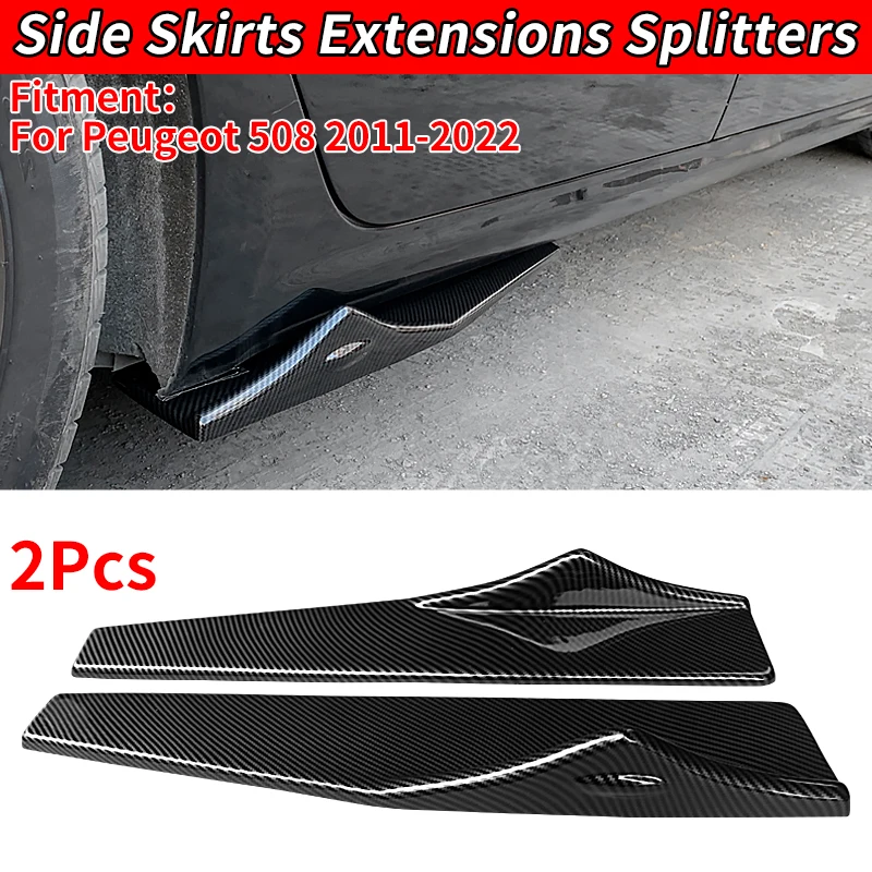 Side Skirt For Peugeot 508 2011-2022 Glossy Black Body Kit Type Short Bumper Spoiler Anti-Collision Protection Accessories
Side Skirt For Peugeot 508 2011-2022 Glossy Black Body Kit Type Short Bumper Spoiler Anti-Collision Protection Accessories