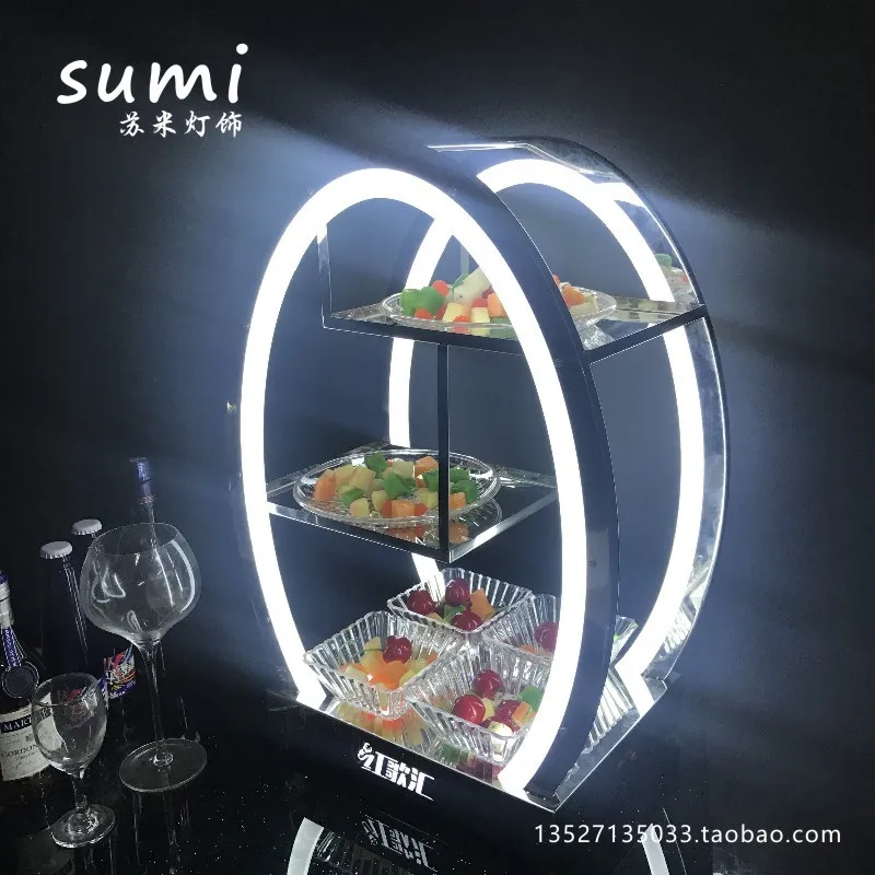 Bar egg-shaped luminous fruit plate stainless steel three-layer fruit plate rack creative high-end LED rechargeable luminous fru
Bar egg-shaped luminous fruit plate stainless steel three-layer fruit plate rack creative high-end LED rechargeable luminous fru