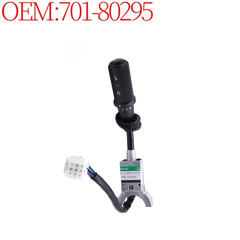 Запчасти для строительной техники Аксессуары для экскаваторов 701-80295 701/80295 70180295 Комбинированный переключатель светового стеклоочистителя для JCB
Запчасти для строительной техники Аксессуары для экскаваторов 701-80295 701/80295 70180295 Комбинированный переключатель светового стеклоочистителя для JCB