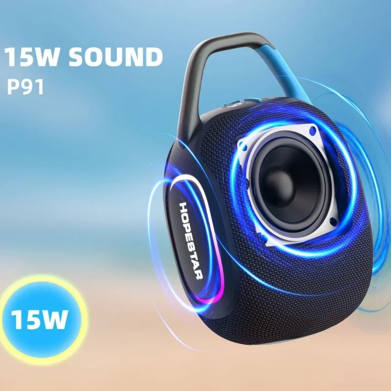 HOPESTAR P91 Водонепроницаемый Bluetooth-динамик Портативный беспроводной уличный динамик с зажимом и воспроизведением TF-карты для езды на велосипеде и кемпинга Clip5
HOPESTAR P91 Водонепроницаемый Bluetooth-динамик Портативный беспроводной уличный динамик с зажимом и воспроизведением TF-карты для езды на велосипеде и кемпинга Clip5