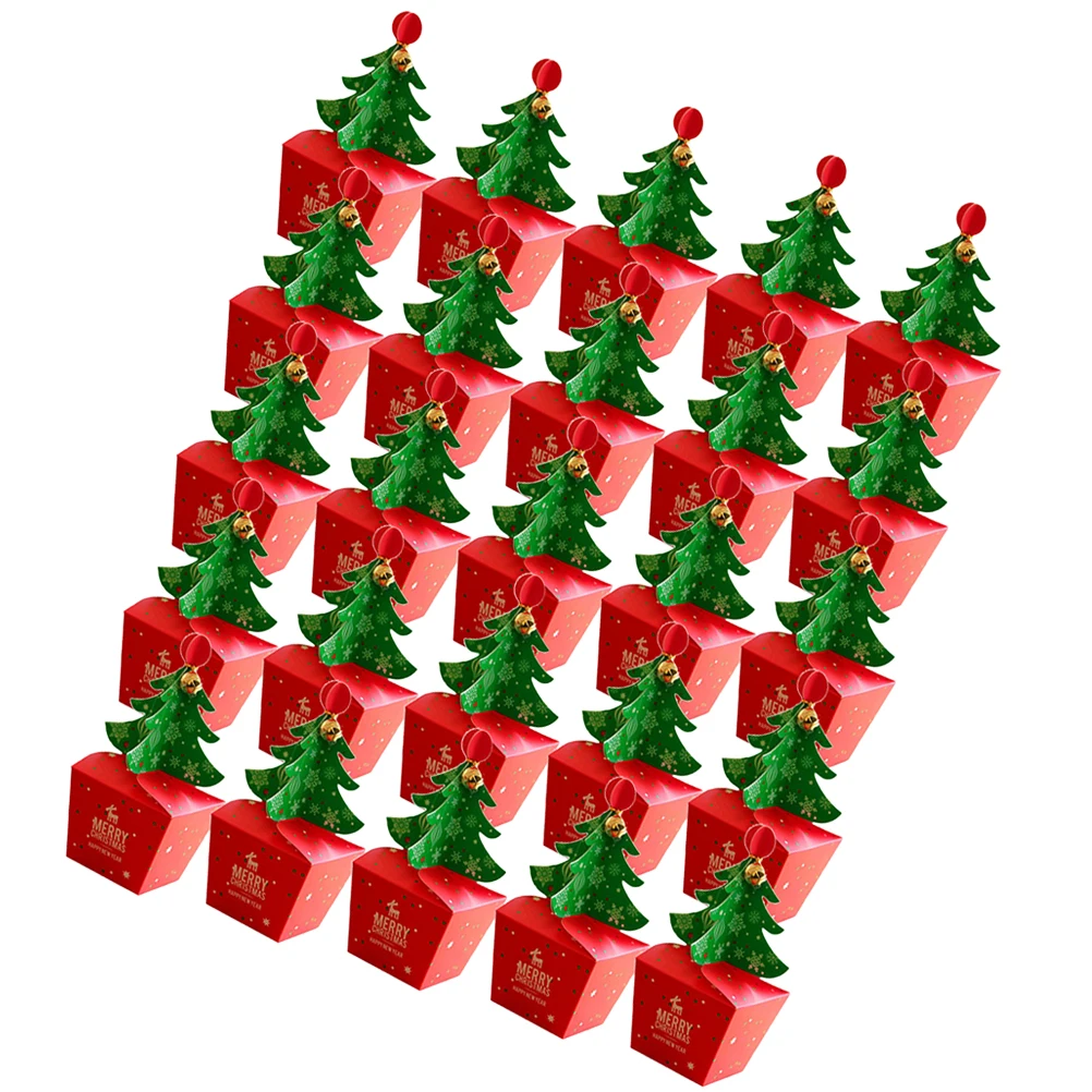 25pcs Stereoscopic Tree Design Christmas Boxes DIY Baking Biscuits Portable Packing Boxes Gift Container Lovely Candy Boxes
25pcs Stereoscopic Tree Design Christmas Boxes DIY Baking Biscuits Portable Packing Boxes Gift Container Lovely Candy Boxes
