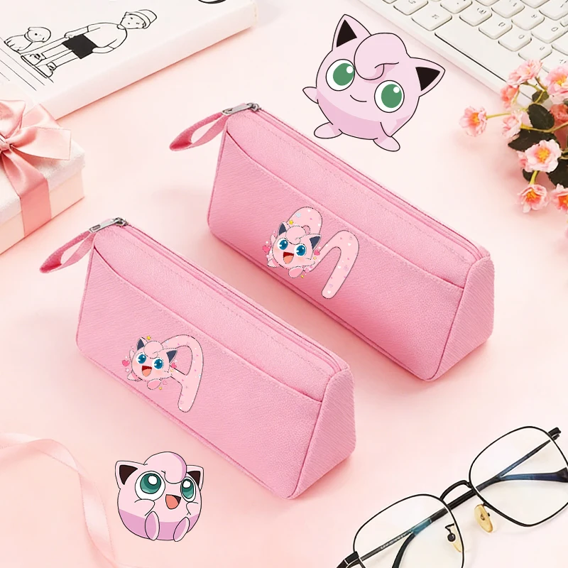 Jigglypuffs Girl's Double Layer Portable Oxford Pencil Case Pokemons Game Letters Cute Print Canvas Kids Large Capacity Pen Bags
Jigglypuffs Girl's Double Layer Portable Oxford Pencil Case Pokemons Game Letters Cute Print Canvas Kids Large Capacity Pen Bags