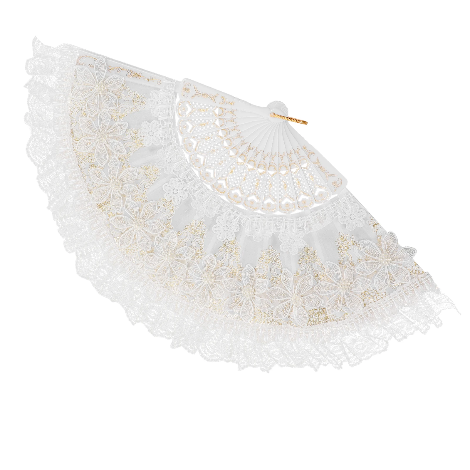 Flower Fan Decorative Vintage Folding Bridal Chinese Cloth Fans Plastic Handheld Bride
Flower Fan Decorative Vintage Folding Bridal Chinese Cloth Fans Plastic Handheld Bride