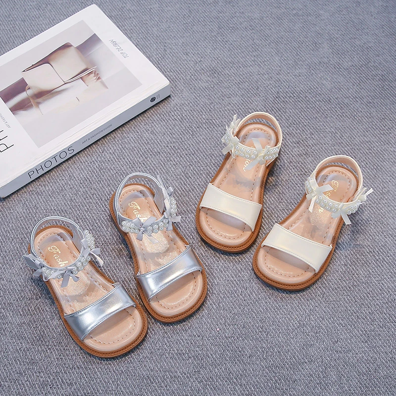 Girls Sandals Sweet Beading Kids Beach Shoes Open Toes Cute Bows 2025 Summer New Children Fashion Princess Shoes Soft Hook&loop
Girls Sandals Sweet Beading Kids Beach Shoes Open Toes Cute Bows 2025 Summer New Children Fashion Princess Shoes Soft Hook&loop