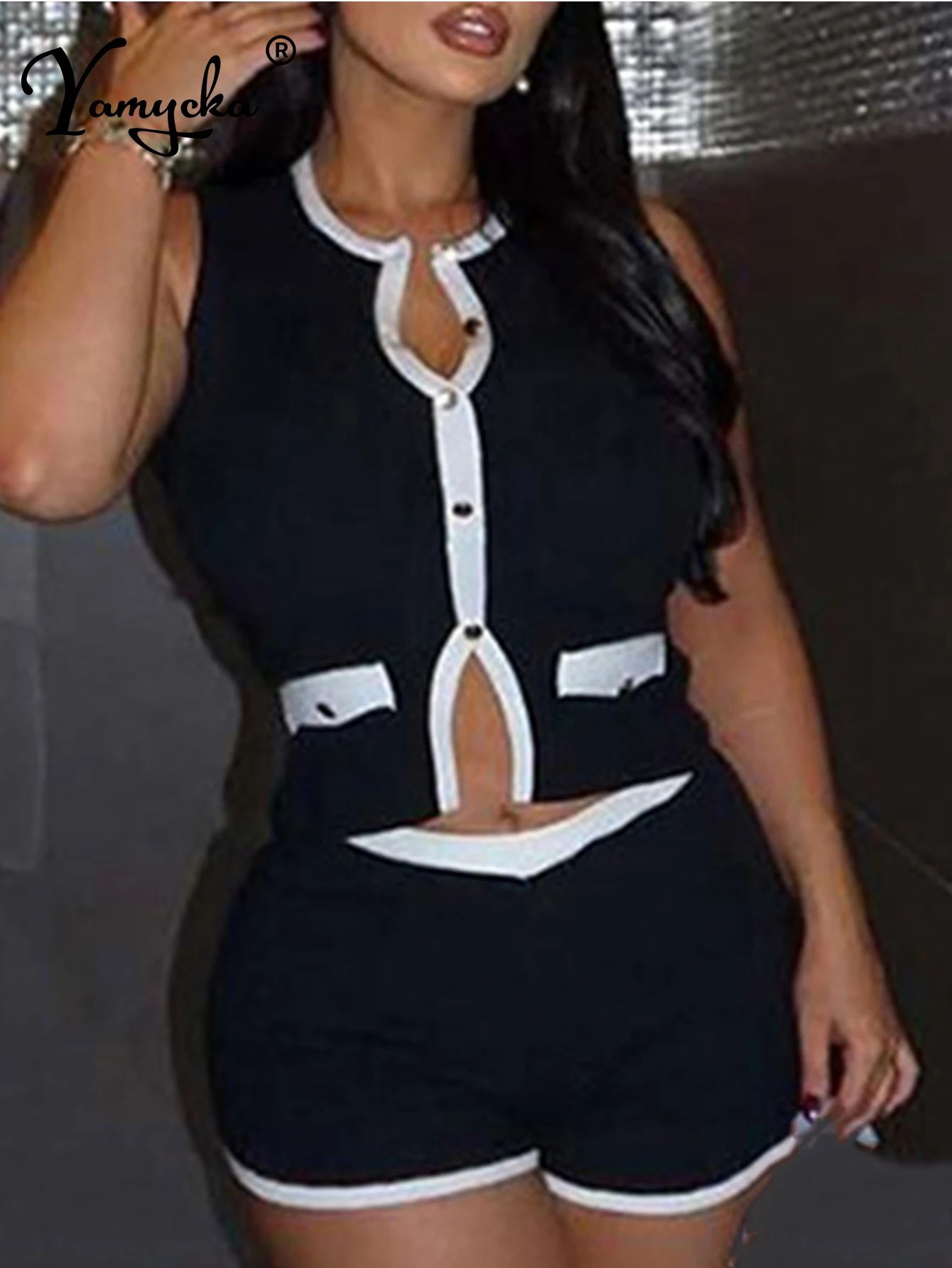 Sexy black bodycon jumpsuit women summer outfit elegante club birthday party jumpsuits woman clothing romper jumpsuit playsuit
Sexy black bodycon jumpsuit women summer outfit elegante club birthday party jumpsuits woman clothing romper jumpsuit playsuit