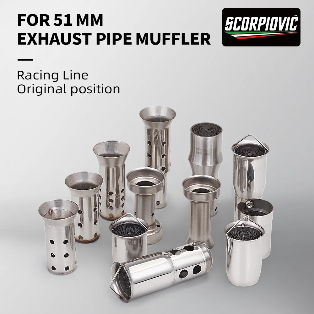 51mmFront-end mid-end catalyst DB killer for motorcycle 51mm universal exhaust silencer muffler muffler
51mmFront-end mid-end catalyst DB killer for motorcycle 51mm universal exhaust silencer muffler muffler