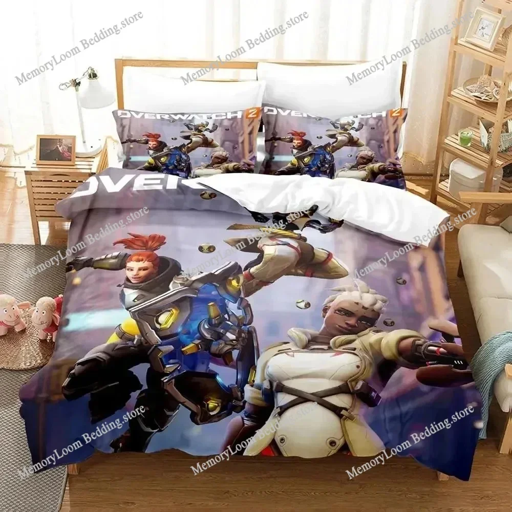 3D Printing Trendy Soft Overwatchs Game Bedding Set Duvet Cover Pillowcase Comforter King/Queen Size Boys Adult Bed Set
3D Printing Trendy Soft Overwatchs Game Bedding Set Duvet Cover Pillowcase Comforter King/Queen Size Boys Adult Bed Set