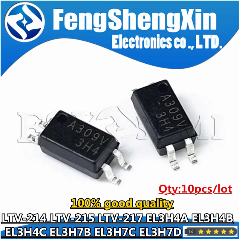 10pcs LTV-214 LTV-215 LTV-217 L214 L215 L217 EL3H4A EL3H4B EL3H4C EL3H7B EL3H7C EL3H7D 3H4 3H7 EL3H4 EL3H7 SOP Chips
10pcs LTV-214 LTV-215 LTV-217 L214 L215 L217 EL3H4A EL3H4B EL3H4C EL3H7B EL3H7C EL3H7D 3H4 3H7 EL3H4 EL3H7 SOP Chips