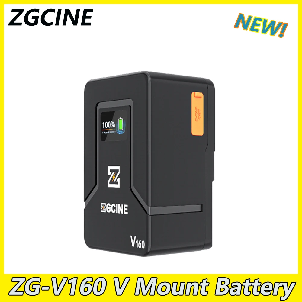 ZGCINE ZG-V160 V Mount Battery 9600mAh Power Bank 14.8V V Lock Li-ion Batteries For Sony/Photo/Studio/LED Video Light
ZGCINE ZG-V160 V Mount Battery 9600mAh Power Bank 14.8V V Lock Li-ion Batteries For Sony/Photo/Studio/LED Video Light