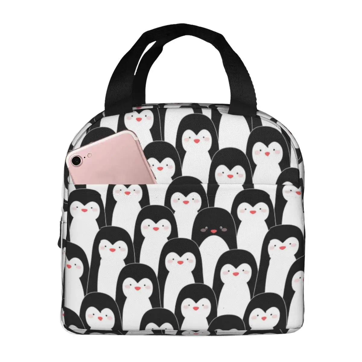 Funny Penguin Insulated Lunch Bag for Kids School Cooler Thermal Food Box Tote Portable Lunch Boxes Container
Funny Penguin Insulated Lunch Bag for Kids School Cooler Thermal Food Box Tote Portable Lunch Boxes Container