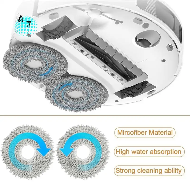 A07F-For Dreame L10S Ultra/ L10 Ultra/ L10S Pro, Replacement Parts For Xiaomi X10 Plus Main Side Brush Hepa Filters Mop Pads
A07F-For Dreame L10S Ultra/ L10 Ultra/ L10S Pro, Replacement Parts For Xiaomi X10 Plus Main Side Brush Hepa Filters Mop Pads