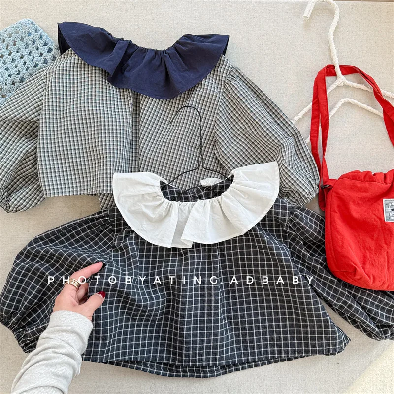 2025 Spring Collection Children's Spring Clothing Korean Edition Washed Cotton Shirt Girls' Bubble Sleeve Shirt
2025 Spring Collection Children's Spring Clothing Korean Edition Washed Cotton Shirt Girls' Bubble Sleeve Shirt