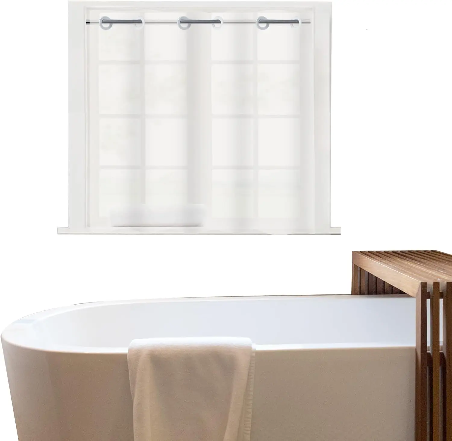 Матовая шторка для ванной из ПЭВА, узкая короткая занавеска для душа без крючков, для обеспечения конфиденциальности, ширина 40 x длина 36 дюймов
Матовая шторка для ванной из ПЭВА, узкая короткая занавеска для душа без крючков, для обеспечения конфиденциальности, ширина 40 x длина 36 дюймов