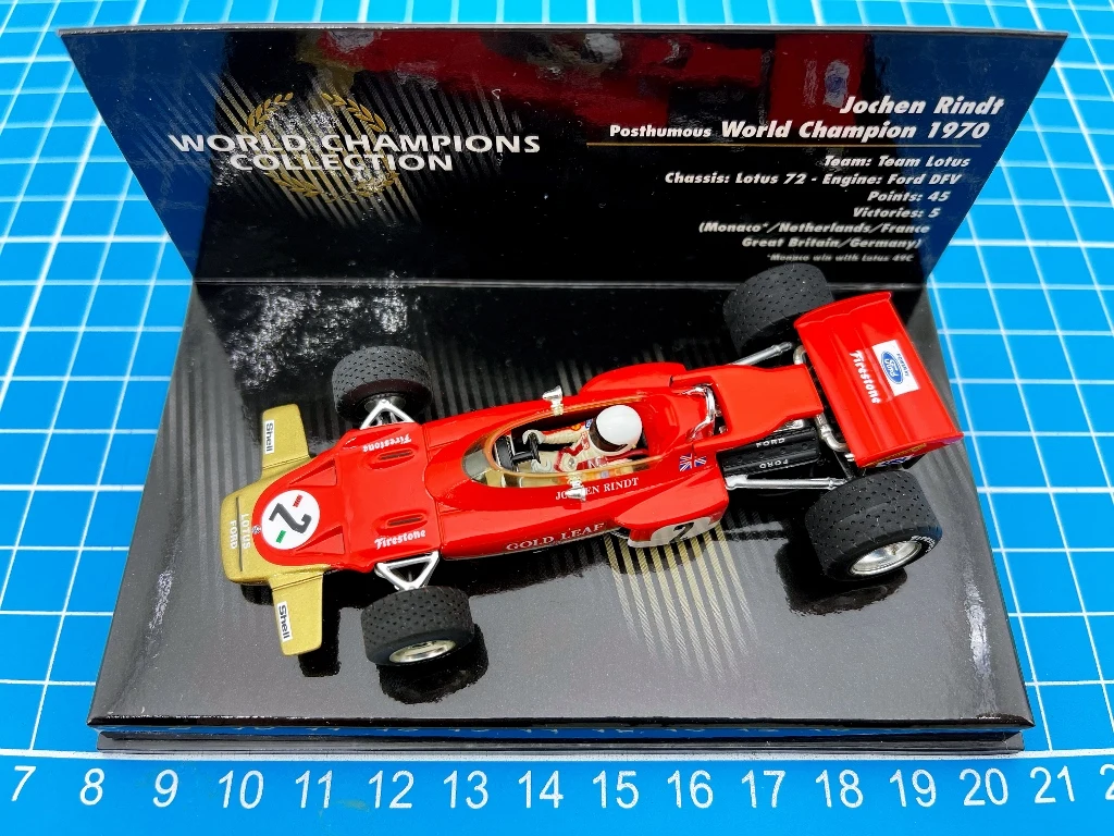 Миниатюрная модель автомобиля в масштабе 1:43 F1 72 1970 Карл джочэнь Риндт, специальная серия, ограниченная серия, металлическая статическая модель автомобиля из смолы, игрушка в подарок
Миниатюрная модель автомобиля в масштабе 1:43 F1 72 1970 Карл джочэнь Риндт, специальная серия, ограниченная серия, металлическая статическая модель автомобиля из смолы, игрушка в подарок