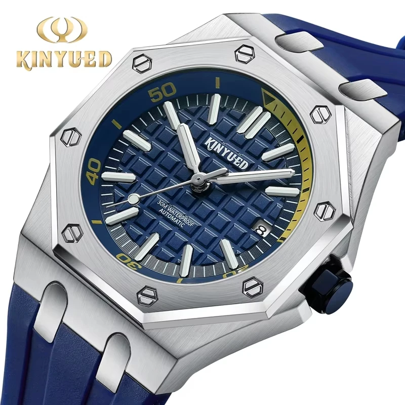 KINYUED Brand Sport Mechanical Mens Watches Top Brand Luxury Military Army Waterproof Auto Date Male Clock Business Wristwatch
KINYUED Brand Sport Mechanical Mens Watches Top Brand Luxury Military Army Waterproof Auto Date Male Clock Business Wristwatch